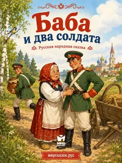 Баба и два солдата, Русская народная сказка
