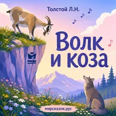 Волк и коза - аудиобасня Льва Толстого