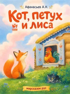 Кот, петух и лиса - сказка Афанасьева А.Н.