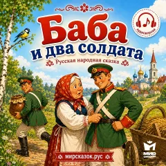 Баба и два солдата, Русская народная сказка (аудиоверсия)