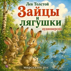 Зайцы и лягушки - аудиобасня Льва Толстого