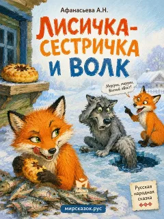 Лисичка-сестричка и волк - сказка Афанасьева А.Н. (Харьков)
