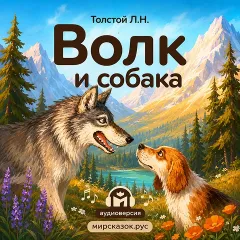 Волк и собака - аудиобасня Льва Толстого