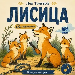 Лисица - аудиобасня Льва Толстого