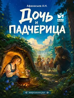 Дочь и падчерица - сказка Афанасьева А.Н.
