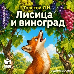 Лисица и виноград - аудиобасня Льва Толстого