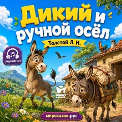Дикий и ручной осёл - аудиобасня Льва Толстого
