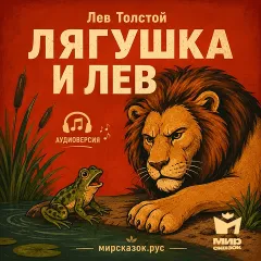 Лягушка и лев - аудиобасня Льва Толстого