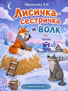 Лисичка-сестричка и волк (Владимир) - сказка Афанасьева А.Н.