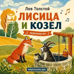 Лисица и козел - аудиобасня Льва Толстого
