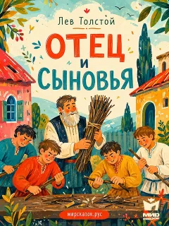 Отец и сыновья - басня Льва Толстого