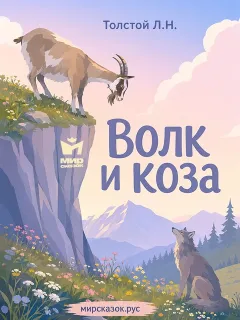 Волк и коза - басня Льва Толстого