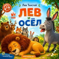 Лев и осёл - аудиобасня Льва Толстого