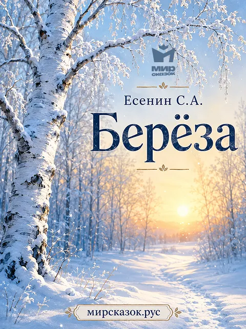 Берёза - стихи Есенина С.А.