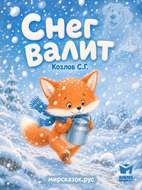 Снег валит - стихи Козлова С.Г. Снег валит - стихи Козлова С.Г.