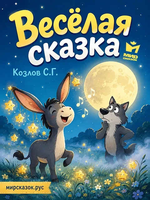 Весёлая сказка – сказка Козлова С.Г. Весёлая сказка – сказка Козлова С.Г.