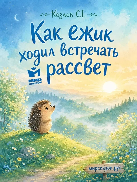 Как ежик ходил встречать рассвет - сказка Козлова С.Г. Как ежик ходил встречать рассвет - сказка Козлова С.Г.