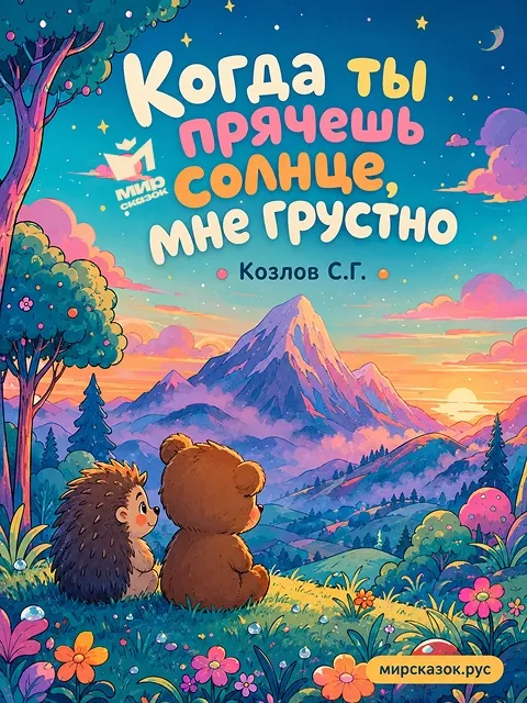 Когда ты прячешь солнце, мне грустно – сказка Козлова С.Г.