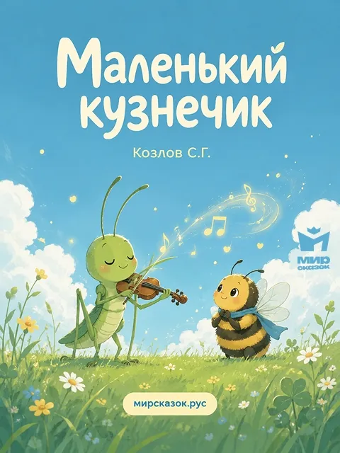 Маленький кузнечик - стихи Козлов С.Г.