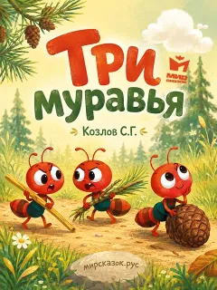 Три муравья — сказка Сергея Козлова
