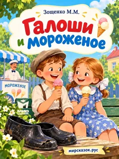 Галоши и мороженое - рассказ Зощенко М.М.