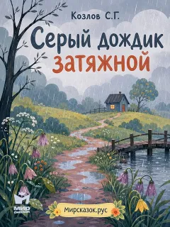 Серый дождик затяжной - стихи Козлова С.Г.