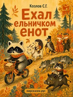 Ехал ельничком енот - стихи Козлова С.Г.
