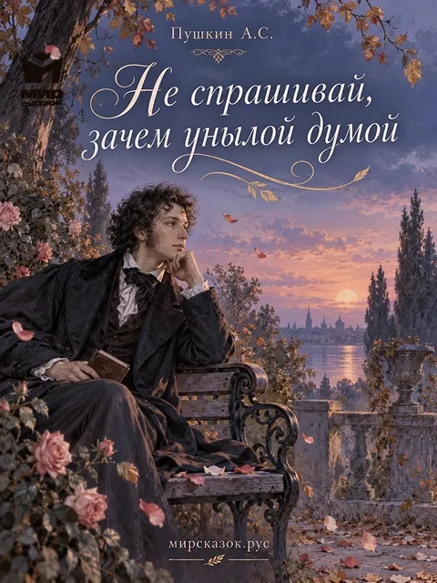 Не спрашивай, зачем унылой думой - стихи Пушкина А.С.