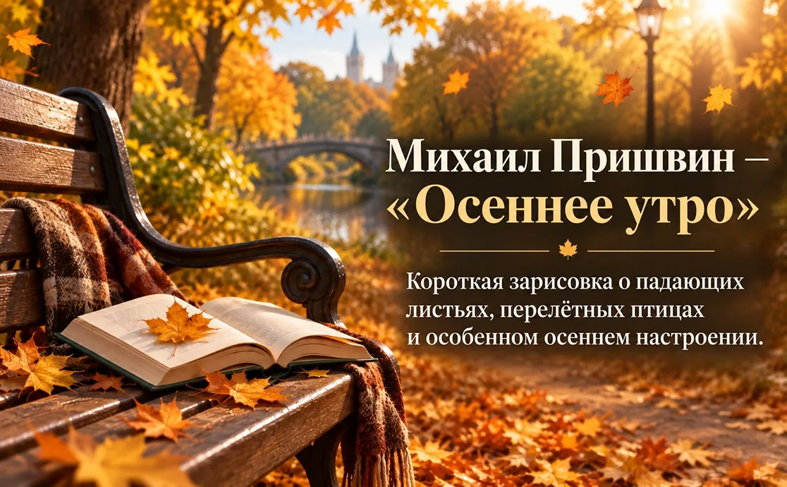 Что почитать детям в осеннем парке