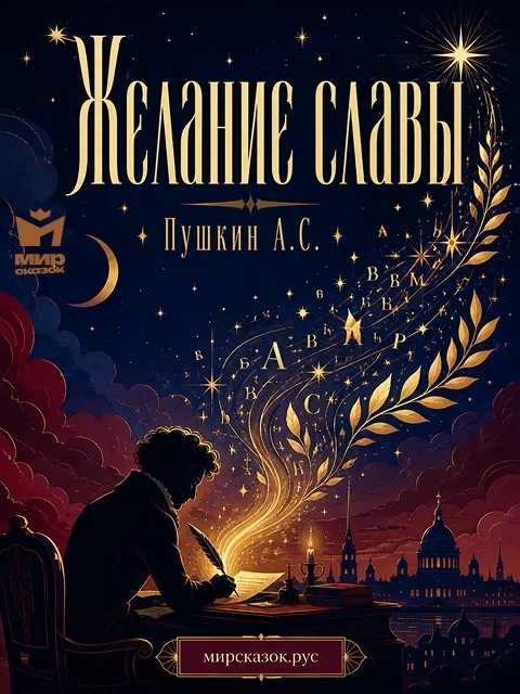 Желание славы - стихи Пушкина А.С. Желание славы - стихи Пушкина А.С.
