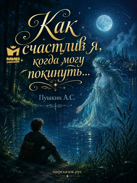 Как счастлив я, когда могу покинуть… - стихи Пушкина А.С.