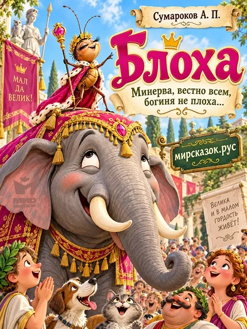 Блоха (Минерва, вестно всемъ, богиня не плоха…)
