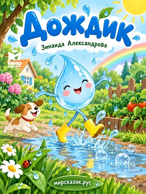 Дождик - стихи Зинаиды Александровой