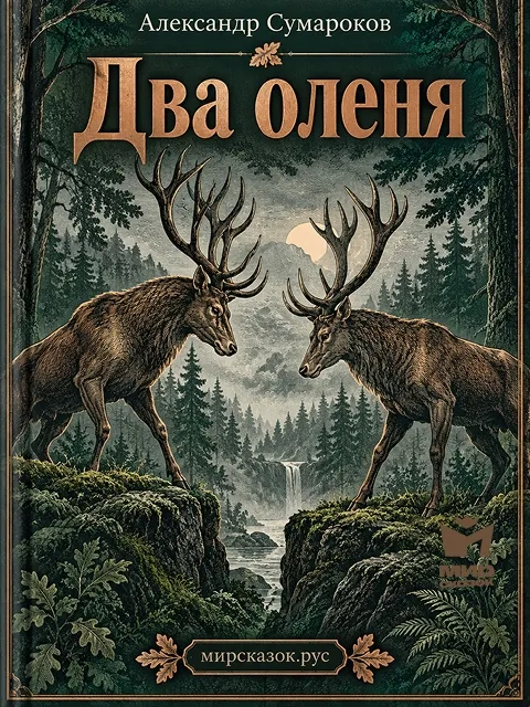 Два оленя - басня Сумарокова А.П.