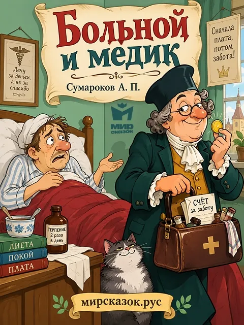Больной и медик - басня Сумарокова А.П.