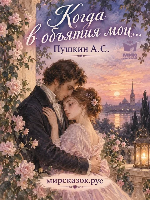 Когда в объятия мои… - стихи Пушкина А.С.