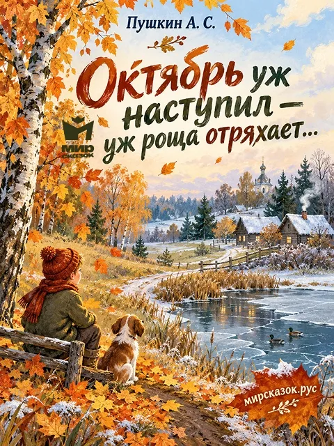 Октябрь уж наступил — уж роща отряхает… - стихи Пушкина А.С.