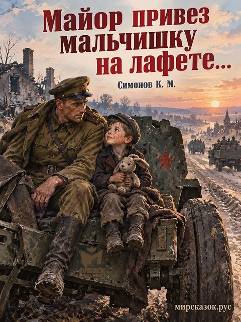 Майор привез мальчишку на лафете… - стихи Симонова К.М.