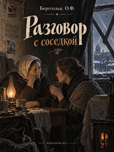 Разговор с соседкой – стихи Берггольц О.Ф.