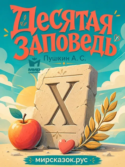 Десятая заповедь - стихи Пушкина А.С.