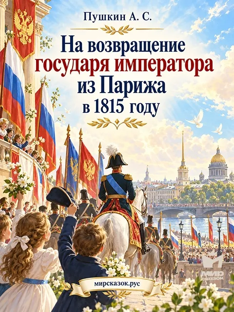 На возвращение государя императора из Парижа в 1815 году - стихи Пушкина А.С. На возвращение государя императора из Парижа в 1815 году - стихи Пушкина А.С.