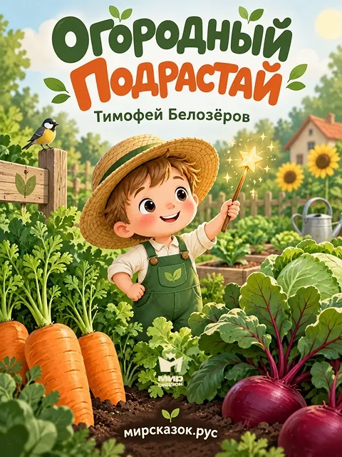 Огородный Подрастай - стих Тимофея Белозёрова
