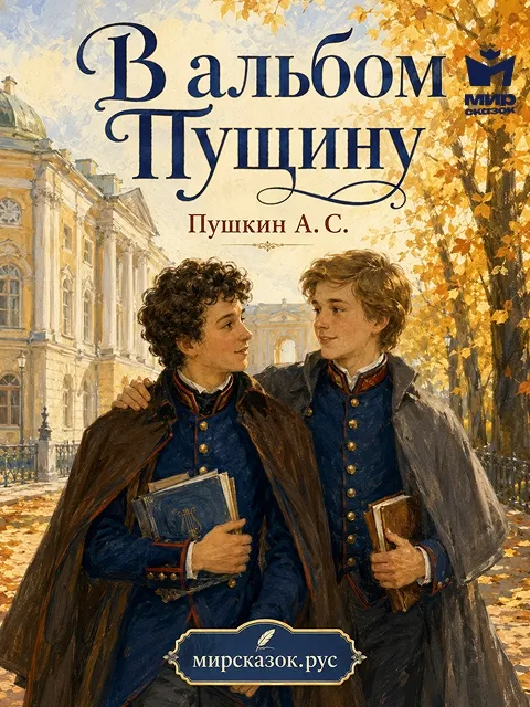 В альбом Пущину - стихи Пушкина А.С.
