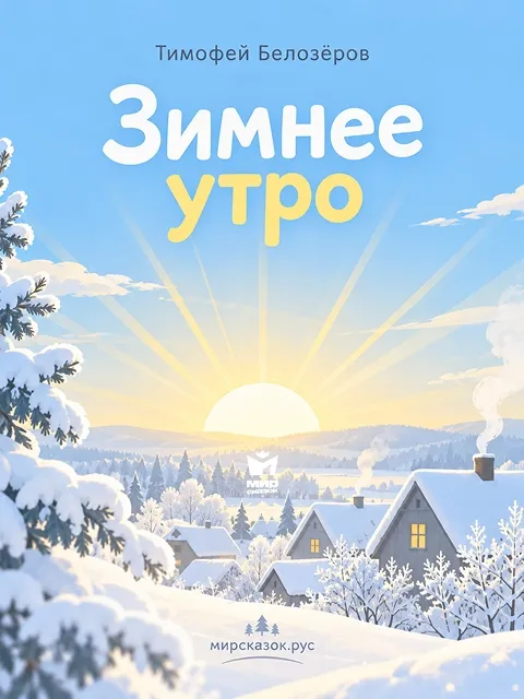 Зимнее утро - стих Тимофея Белозёрова
