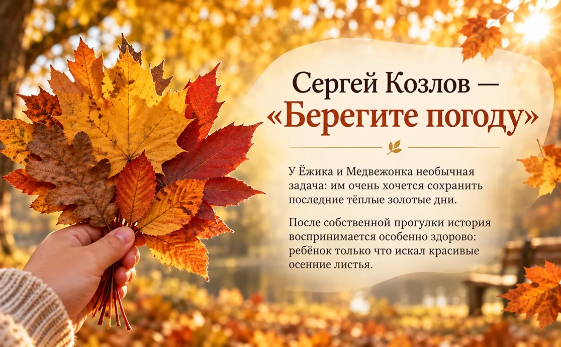 Что делать осенью с детьми