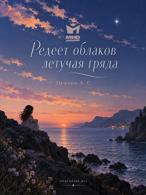 Редеет облаков летучая гряда - стихи Пушкина А.С.