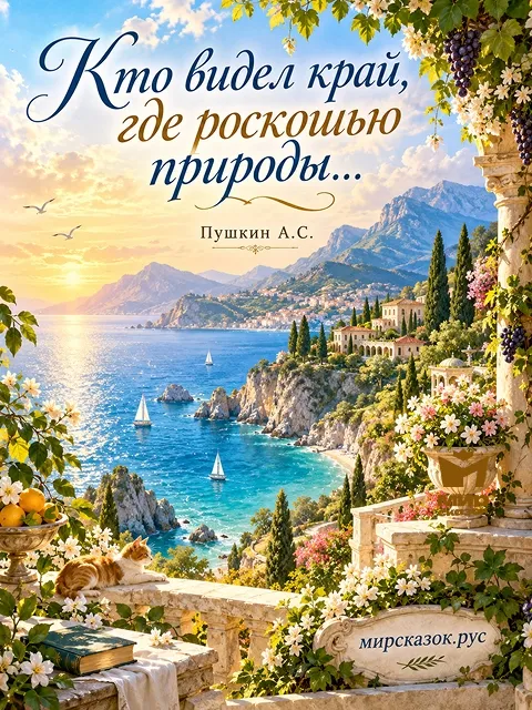 Кто видел край, где роскошью природы… Кто видел край, где роскошью природы…