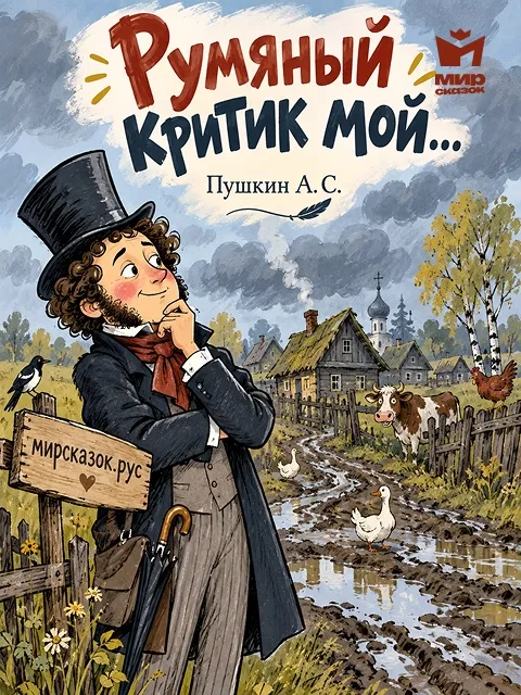 Румяный критик мой… - стихи Пушкина А.С. Румяный критик мой… - стихи Пушкина А.С.