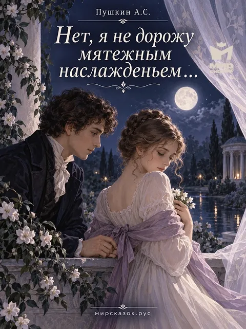 Нет, я не дорожу мятежным наслажденьем… - стихи Пушкина А.С.