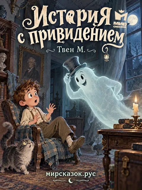 История с привидением - рассказ Марка Твена История с привидением - рассказ Марка Твена